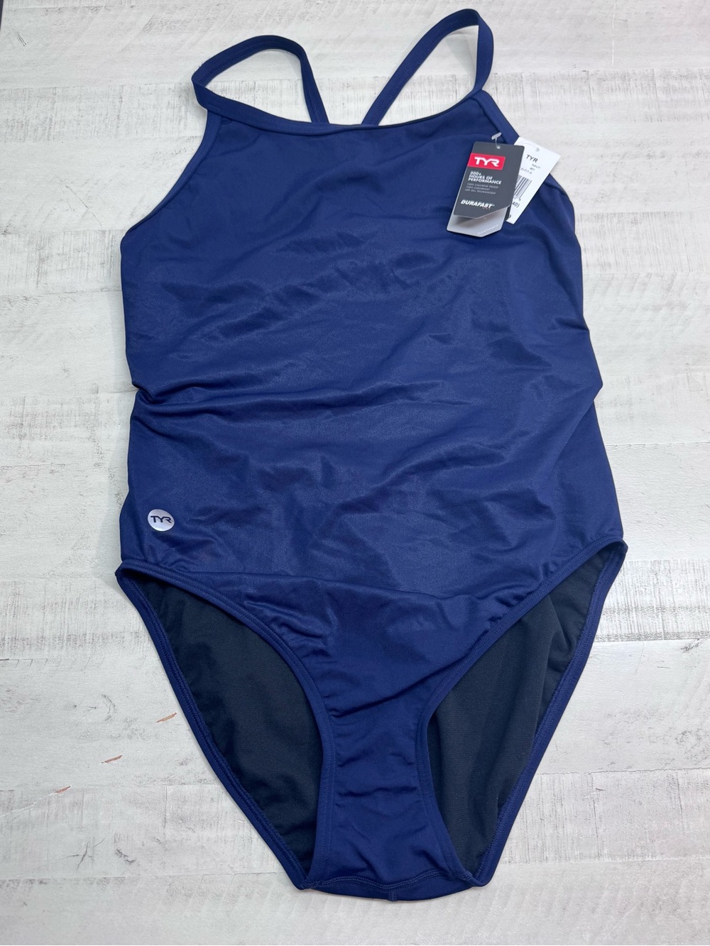TYR performance swimming suit durafast size XXXL NWT